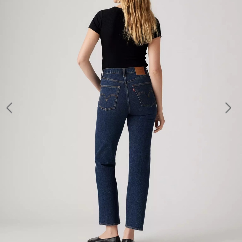 Levi's NWT High Rise RibCage Ankle Buttonfly